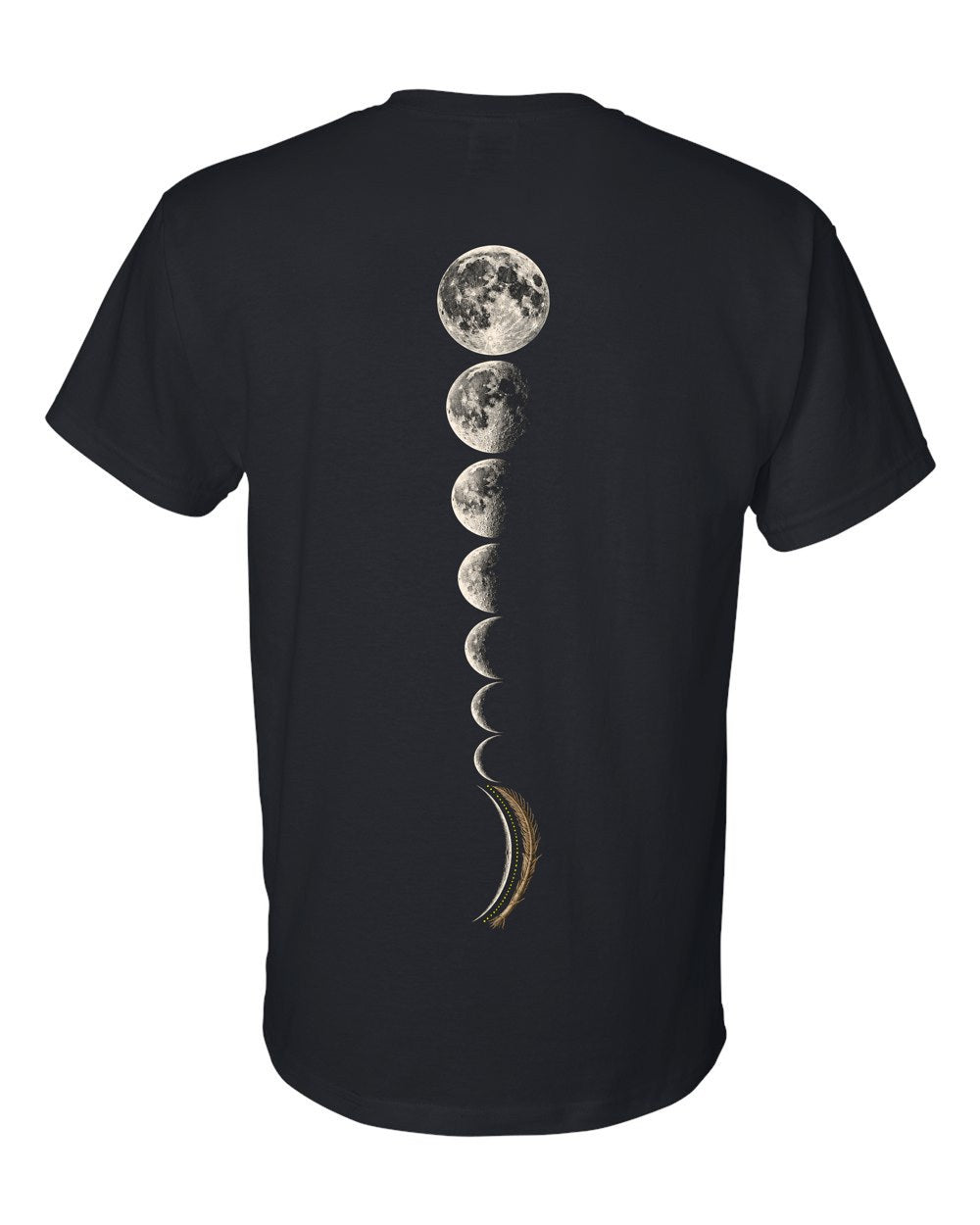 Old Date Stalk 36:39 Ayat Tee T-Shirt Black back