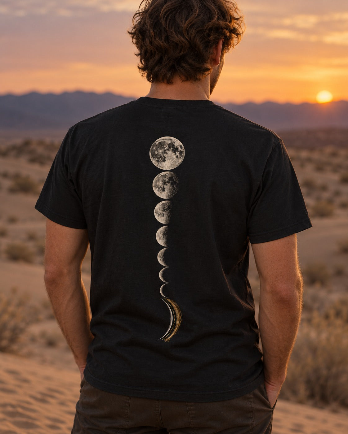 Old Date Stalk 36:39 Ayat Tee T-Shirt Black worn hero
