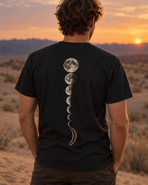 Old Date Stalk 36:39 Ayat Tee T-Shirt Black worn hero