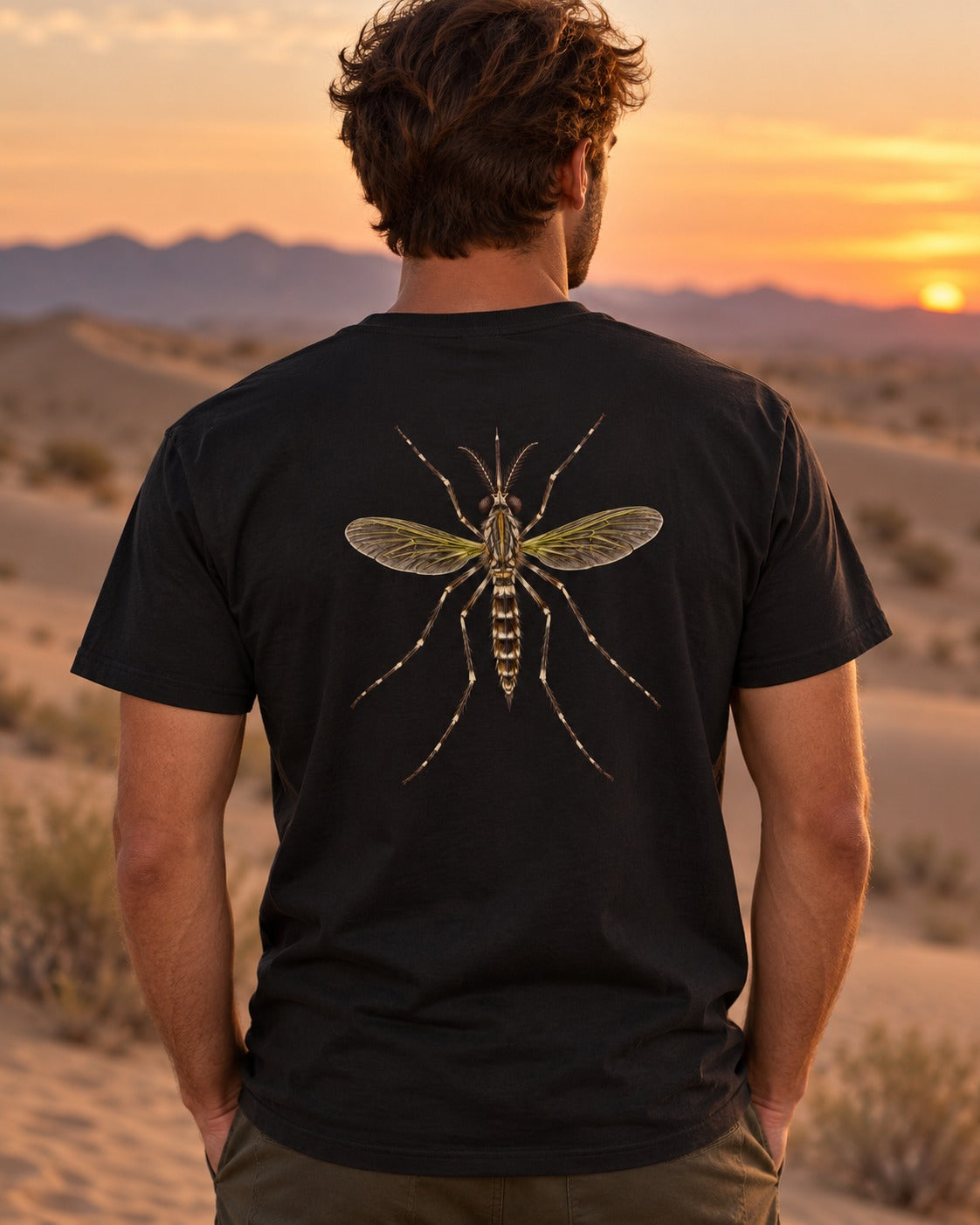 Even a Mosquito 2:26 Ayat Tee T-Shirt Black worn hero