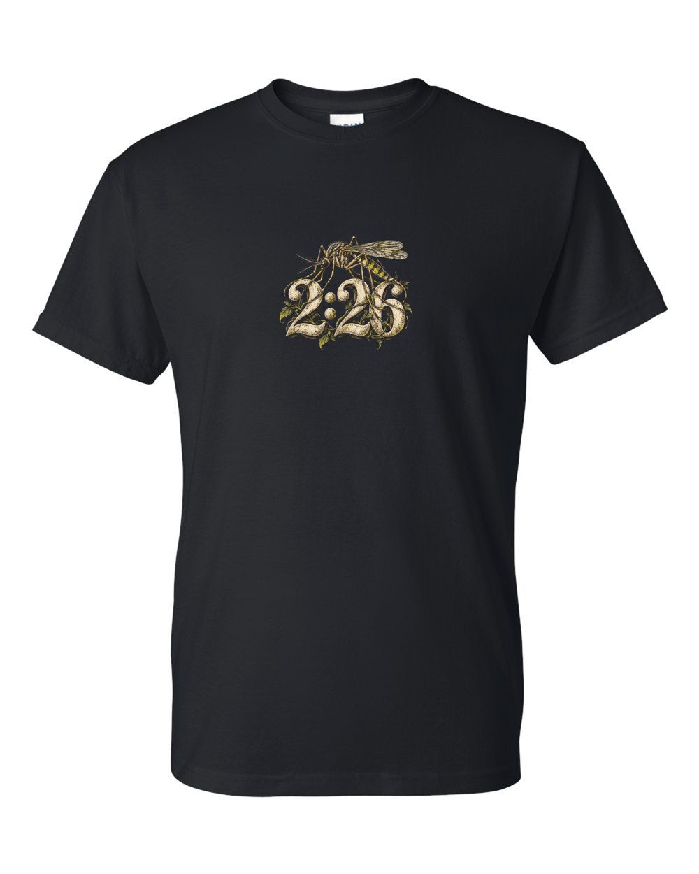Even a Mosquito 2:26 Ayat Tee T-Shirt Black front
