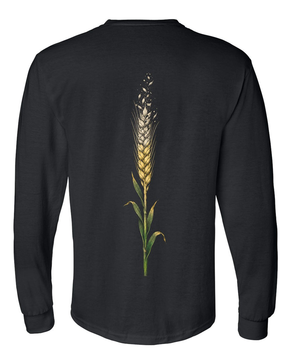 The Passing Harvest 57:20 Ayat Tee Long Sleeve Black back